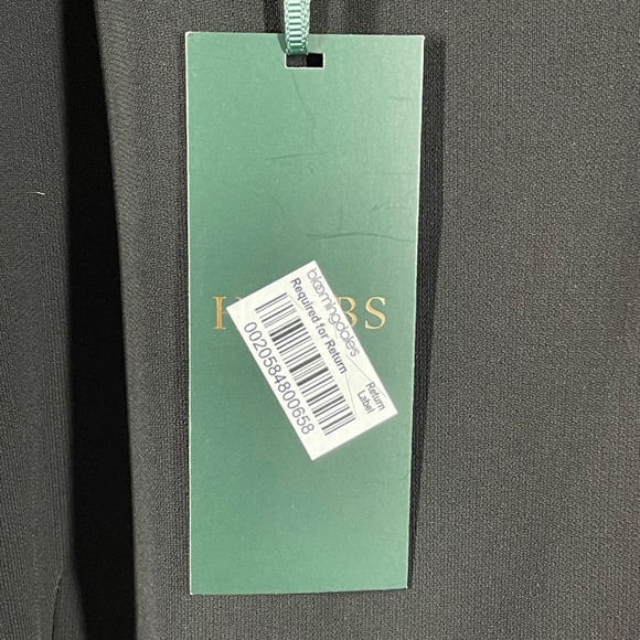 NEW Hobbs Dress Womens 8 black Alva pencil sheath cocktail classic - Picture 5 of 11